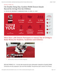 On Double Dawg Day, Gardner-Webb Donors Smash Record by Giving Over $2.8 Million