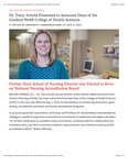 Dr. Tracy Arnold Promoted to Associate Dean of the Gardner-Webb College of Health Sciences