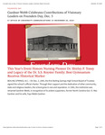 Gardner-Webb Celebrates Contributions of Visionary Leaders on Founders Day, Dec. 5 by Office of University Communications