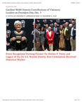 Gardner-Webb Honors Contributions of Visionary Leaders on Founders Day, Dec. 5 by Office of University Communications