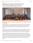 Spring Concert Includes Gardner-Webb Orchestra and Greensboro Symphony Youth Orchestra