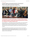 Gardner-Webb and Foothills Workforce Development Board Leaders Sign Partnership Agreement