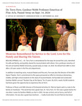 Dr. Terry Fern, Gardner-Webb Professor Emeritus of Fine Arts, Passed Away on Sept. 14, 2024