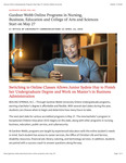 Gardner-Webb Online Programs in Nursing, Business, Education and College of Arts and Sciences Start on May 27 by Office of University Communications