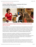 Gardner-Webb Hosts Science Academy with Grant from Stonecutter Foundation