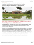 Gardner-Webb Trustees Appoint Interim President