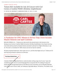 Tickets Still Available for July 20 Concert with Carl Cartee at Gardner-Webb’s Brinkley Amphitheater