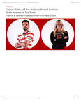 Cayton White and Leo Andrade Named Gardner- Webb Athletes of The Week