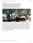 Gardner-Webb Alumnus and Retired Navy Commander John E. Sutton is Speaker for University’s Memorial Day Observance by Office of University Communications