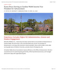 Karen Bruce Serving as Gardner-Webb Interim Vice President for Advancement by Office of University Communications