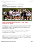 Gardner-Webb Lacrosse Honored for Academic Excellence