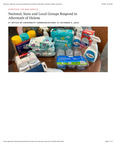 National, State and Local Groups Respond in Aftermath of Helene