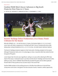 Gardner-Webb Men’s Soccer Advances to Big South Finals for First Time in 13 Years