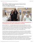 Two Gardner-Webb Nursing Students Receive Hunt Sisters Nursing Scholarship