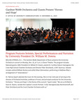 Gardner-Webb Orchestra and Guests Present ‘Heroes and Hope’ by Office of University Communications