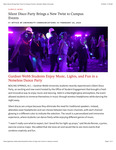 Silent Disco Party Brings a New Twist to Campus Events by Office of University Communications