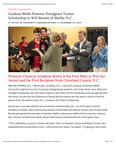 Gardner-Webb Presents Prestigious Tucker Scholarship to Will Brooks of Shelby, N.C.