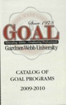 2009 - 2010, Gardner-Webb University GOAL Academic Catalog