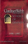 1996 - 1997, Gardner-Webb University Graduate Academic Catalog, M. Christopher White School of Divinity