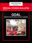 1991 - 1992, Gardner-Webb College GOAL Academic Catalog