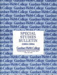 1983 - 1984, Gardner-Webb University GOAL Academic Catalog