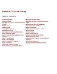 2013 - 2014, Gardner-Webb University Graduate Academic Catalog by Gardner-Webb University