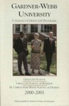 2000 - 2001, Gardner-Webb University Graduate Academic Catalog by Gardner-Webb University