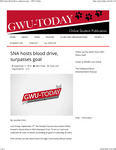 SNA Hosts Blood Drive, Surpasses Goal