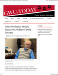 GWU Professor Writes About His Hidden Family Secrets