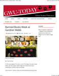 Banned Books Week at Gardner-Webb by Travis Archie