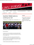 Gardner-Webb Looks to Continue to Roll
