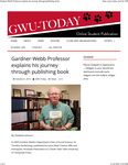Gardner-Webb Professor Explains His Journey Through Publishing Book