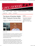 The Faces of Gardner-Webb SGA- Treasurer Conner Bos