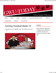 Fantasy Football Week 10