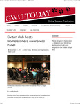 Civitan Club Hosts Homelessness Awareness Panel