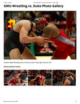 GWU Wrestling vs. Duke Photo Gallery by GWU-Today