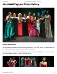 Miss GWU Pageant Photo Gallery