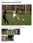 Women’s Soccer Loses To UNCC by GWU-Today