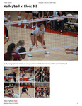 Volleyball V. Elon: 0-3 by GWU-Today