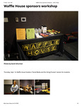 Waffle House Sponsors Workshop by GWU-Today