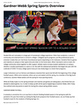 Gardner-Webb Spring Sports Overview