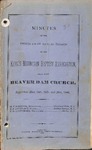 1886 Minutes of the Kings Mountain Baptist Association