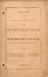 1887 Minutes of the Kings Mountain Baptist Association by Kings Mountain Baptist Association