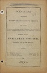1889 Minutes of the Kings Mountain Baptist Association by Kings Mountain Baptist Association