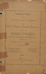 1891 Minutes of the Kings Mountain Baptist Association by Kings Mountain Baptist Association