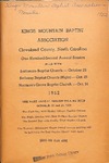 1952 Minutes of the Kings Mountain Baptist Association