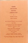 1965 Minutes of the Kings Mountain Baptist Association by Kings Mountain Baptist Association