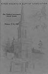 1967 Minutes of the Kings Mountain Baptist Association by Kings Mountain Baptist Association