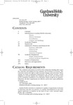 2008 - 2009, Gardner-Webb University Academic Catalog