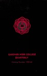 1959 - 1960, Gardner-Webb College Academic Catalog, The Quarterly